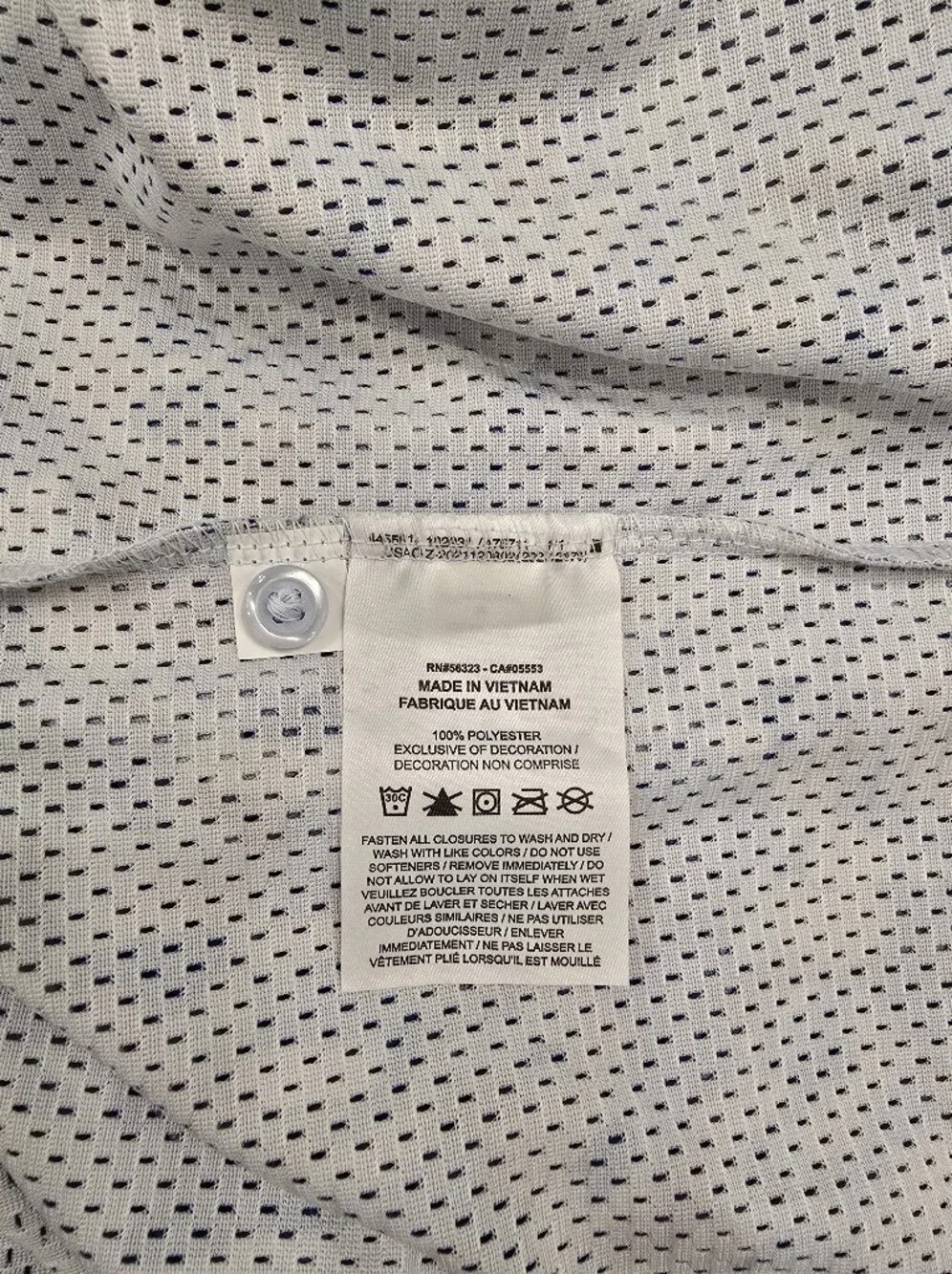 NWT Jordan Essentials Poolside Camo Printed Button-up Shirt XL